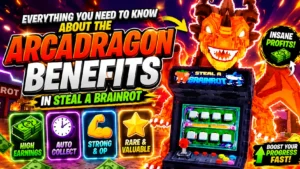 Todo lo que necesitas saber sobre los beneficios del Arcadragon en Roba un Brainrot