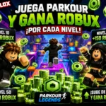 DESCUBRE EL JUEGO DE PARKOUR QUE ESTÁ REGALANDO ROBUX EN ROBLOX