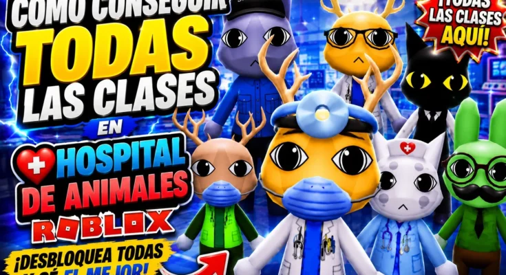 Desbloquea todas las clases en Hospital de Animales Roblox